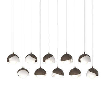 Brooklyn 10-Light Double Shade Pendant 9
