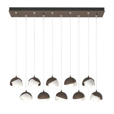 Brooklyn 10-Light Double Shade Pendant 10
