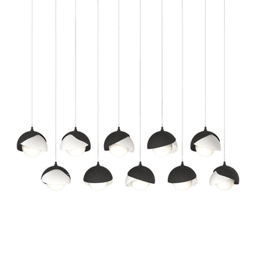 Brooklyn 10-Light Double Shade Pendant 13
