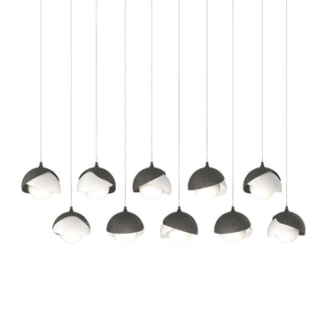 Brooklyn 10-Light Double Shade Pendant 17