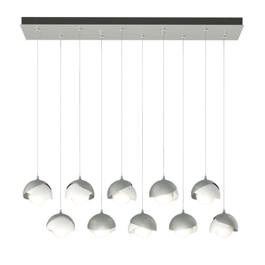 Brooklyn 10-Light Double Shade Pendant 20