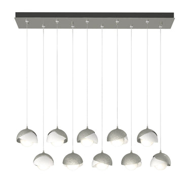 Brooklyn 10-Light Double Shade Pendant 24