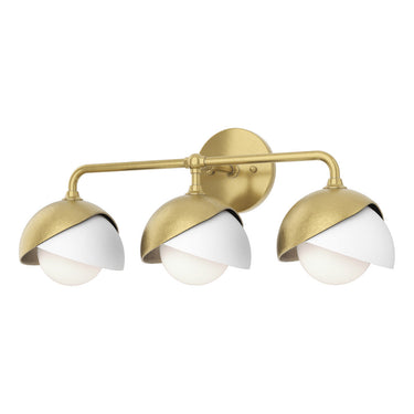 Brooklyn 3-Light Double Shade Bath Sconce 12
