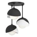 Brooklyn 3-Light Double Shade Semi-Flush 11