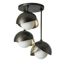 Brooklyn 3-Light Double Shade Semi-Flush 5