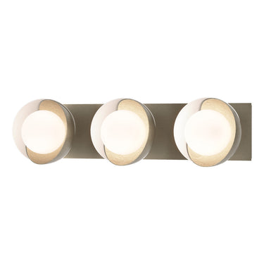 Brooklyn 3-Light Straight Double Shade Bath Sconce 12