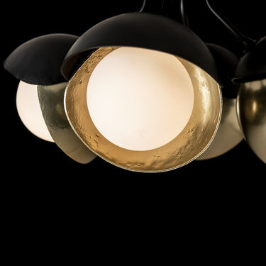Brooklyn 4-Light Double Shade Semi-Flush 2