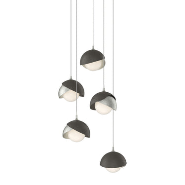Brooklyn 5-Light Double Shade Pendant 3