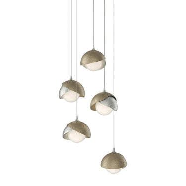 Brooklyn 5-Light Double Shade Pendant 8