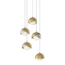 Brooklyn 5-Light Double Shade Pendant 10