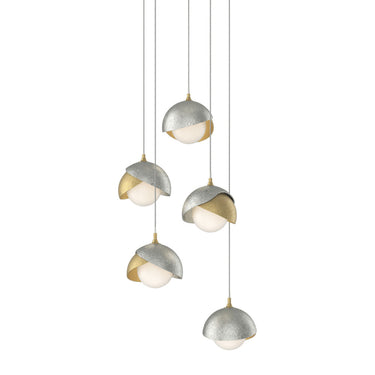 Brooklyn 5-Light Double Shade Pendant 18