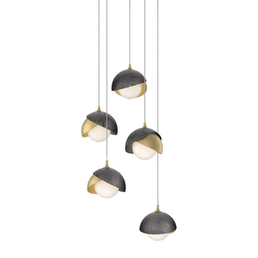 Brooklyn 5-Light Double Shade Pendant 22