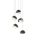 Brooklyn 5-Light Double Shade Pendant 43