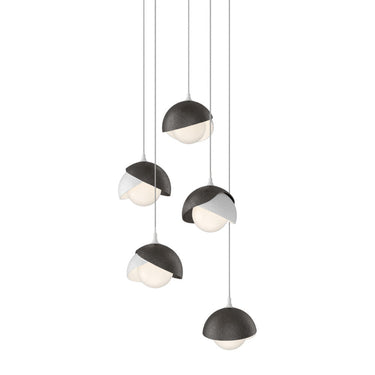 Brooklyn 5-Light Double Shade Pendant 43