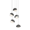Brooklyn 5-Light Double Shade Pendant 49