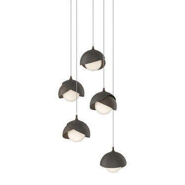 Brooklyn 5-Light Double Shade Pendant 52