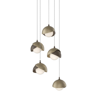 Brooklyn 5-Light Double Shade Pendant 56