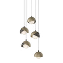 Brooklyn 5-Light Double Shade Pendant 65