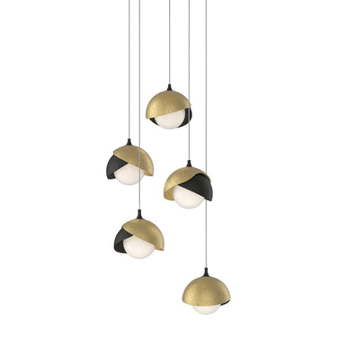 Brooklyn 5-Light Double Shade Pendant 77