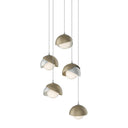 Brooklyn 5-Light Double Shade Pendant 105