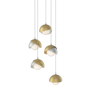 Brooklyn 5-Light Double Shade Pendant 107