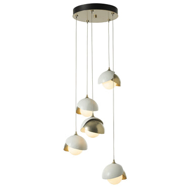 Brooklyn 5-Light Double Shade Pendant 38