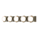 Brooklyn 5-Light Straight Double Shade Bath Sconce 11