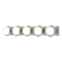 Brooklyn 5-Light Straight Double Shade Bath Sconce 12