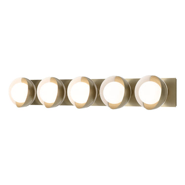 Brooklyn 5-Light Straight Double Shade Bath Sconce 13