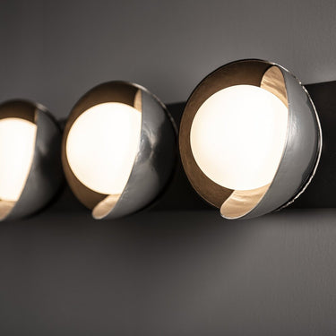 Brooklyn 5-Light Straight Double Shade Bath Sconce 1