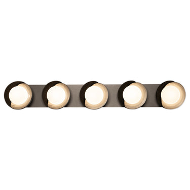 Brooklyn 5-Light Straight Double Shade Bath Sconce 2