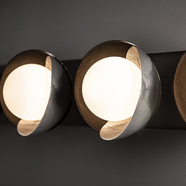 Brooklyn 5-Light Straight Double Shade Bath Sconce 3
