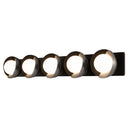 Brooklyn 5-Light Straight Double Shade Bath Sconce 5