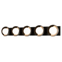 Brooklyn 5-Light Straight Double Shade Bath Sconce 6