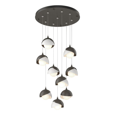 Brooklyn 9-Light Double Shade Pendant 9