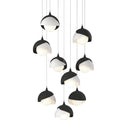 Brooklyn 9-Light Double Shade Pendant 10