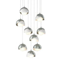 Brooklyn 9-Light Double Shade Pendant 14