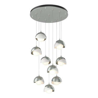 Brooklyn 9-Light Double Shade Pendant 15