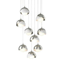 Brooklyn 9-Light Double Shade Pendant 18