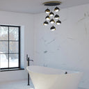 Brooklyn 9-Light Double Shade Pendant 27