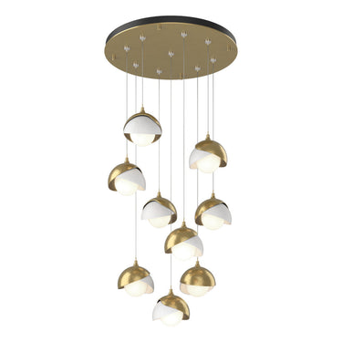 Brooklyn 9-Light Double Shade Pendant 21