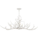 Brosh 6 Light Island Light in Antique White 1
