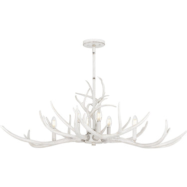 Brosh 6 Light Island Light in Antique White 1