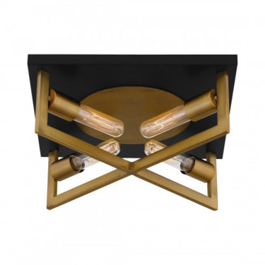 Brunson Flush Mount-QFL5353AB 2