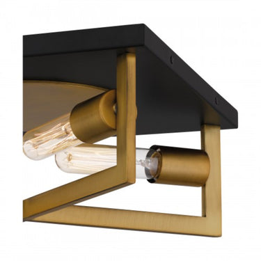 Brunson Flush Mount-QFL5353AB 3