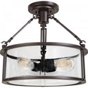 Buchanan Semi-Flush Mount-BCN1716WT