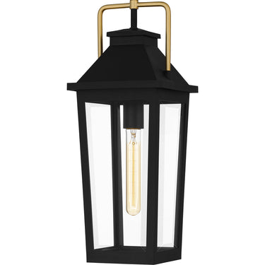 Buckley 1 Light Outdoor Pendant in Matte Black 2