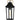 Buckley 1 Light Outdoor Pendant in Matte Black 2