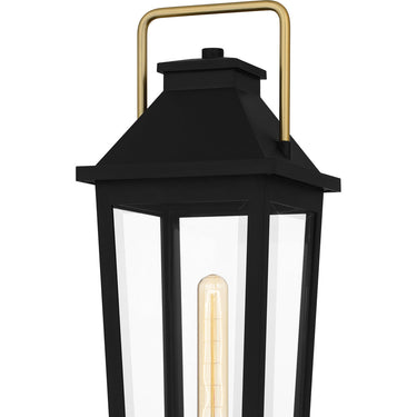 Buckley 1 Light Outdoor Post in Matte Black 2