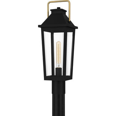 Buckley 1 Light Outdoor Post in Matte Black 3